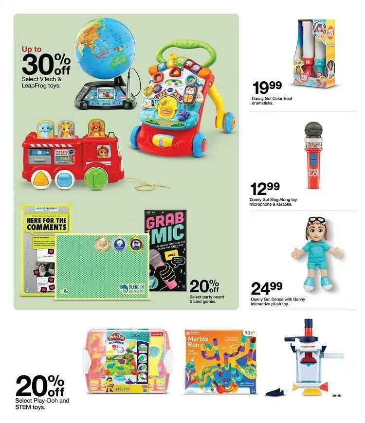 Target Weekly Ad from August 9