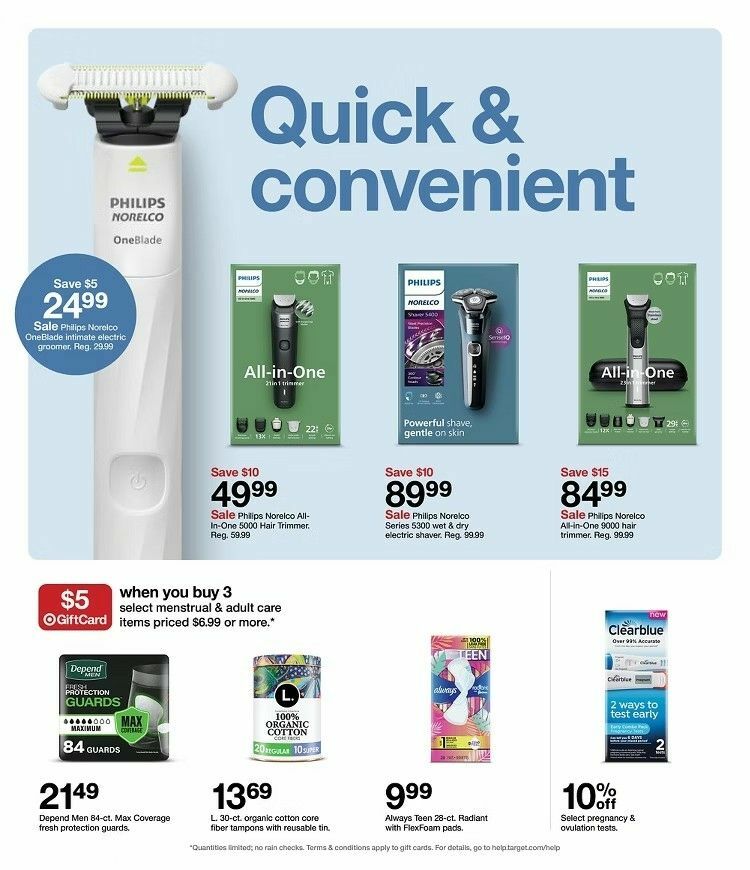 Target Weekly Ad from August 9