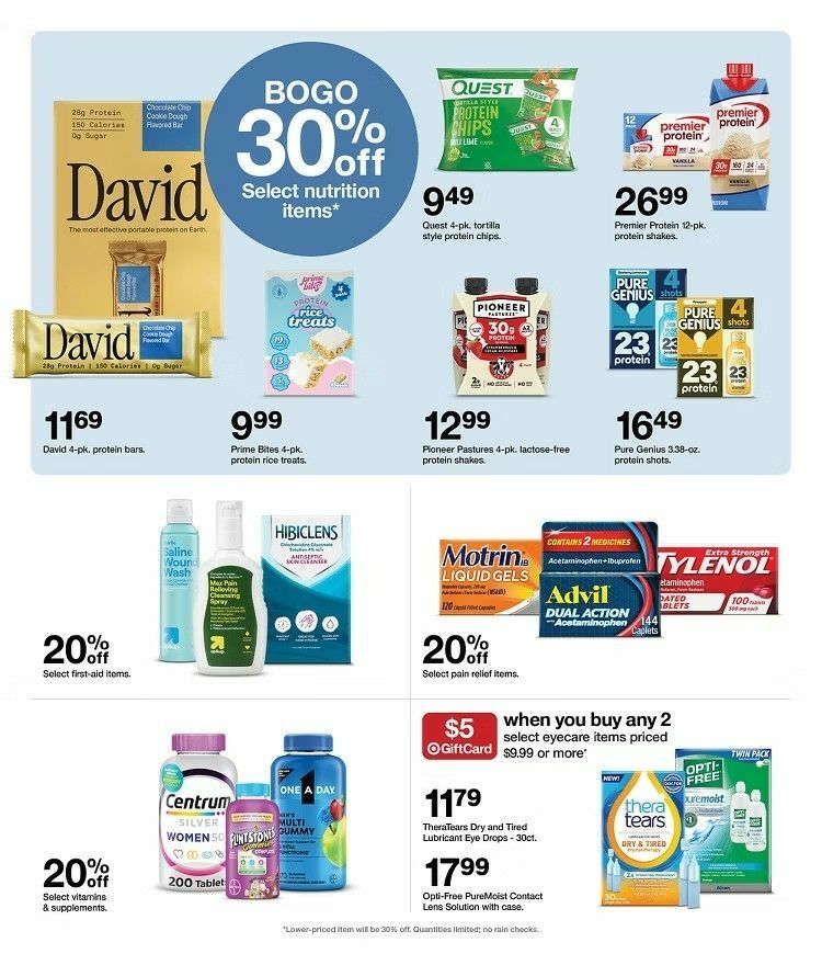 Target Weekly Ad from August 9