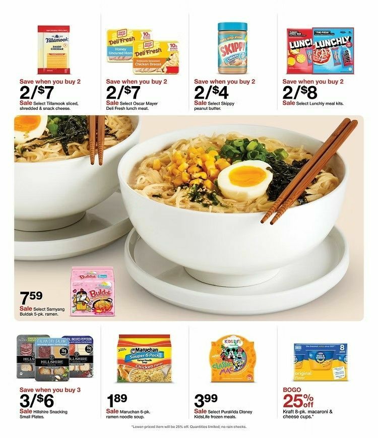 Target Weekly Ad from August 9