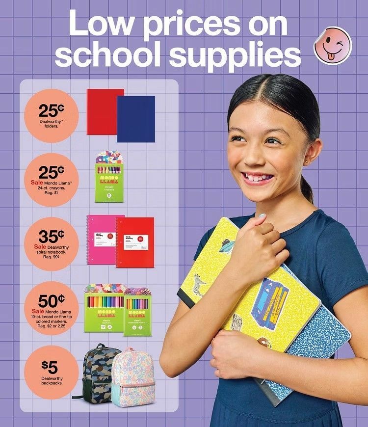 Target Weekly Ad from August 9