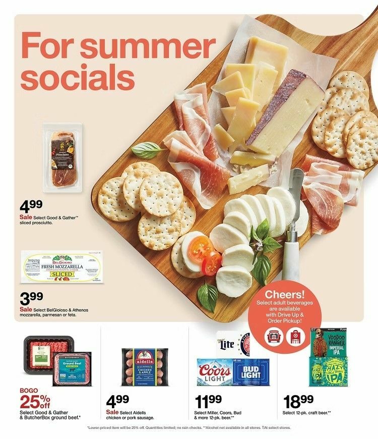 Target Weekly Ad from August 9