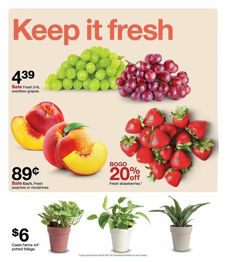 Target Weekly Ad from August 9