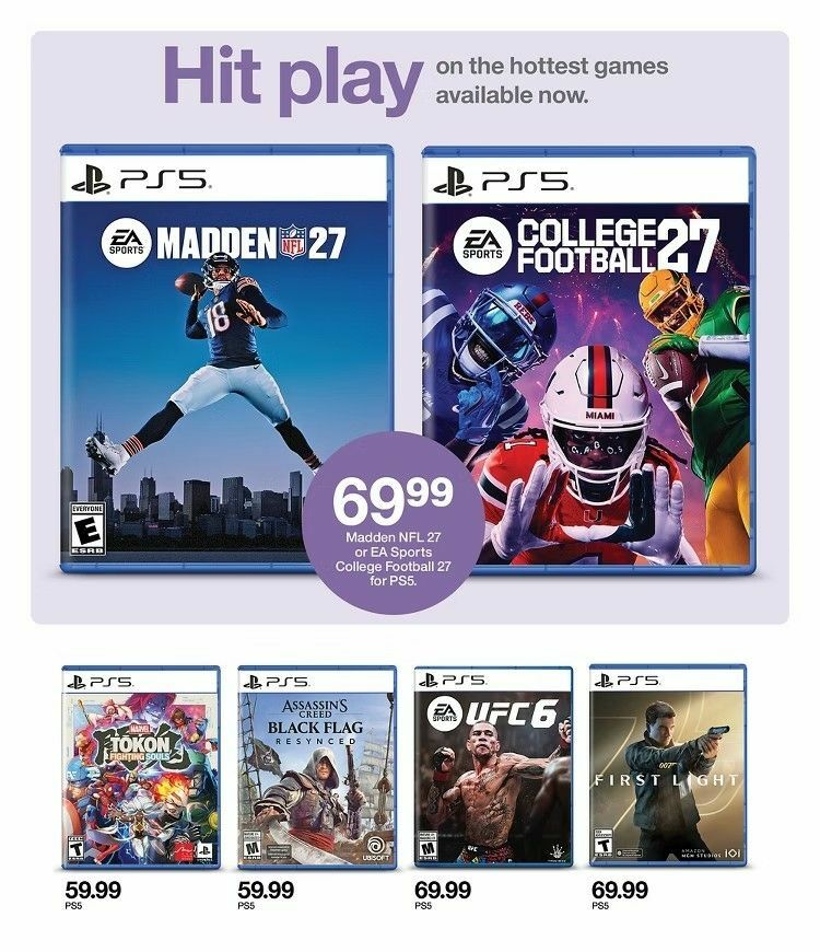 Target Weekly Ad from August 16