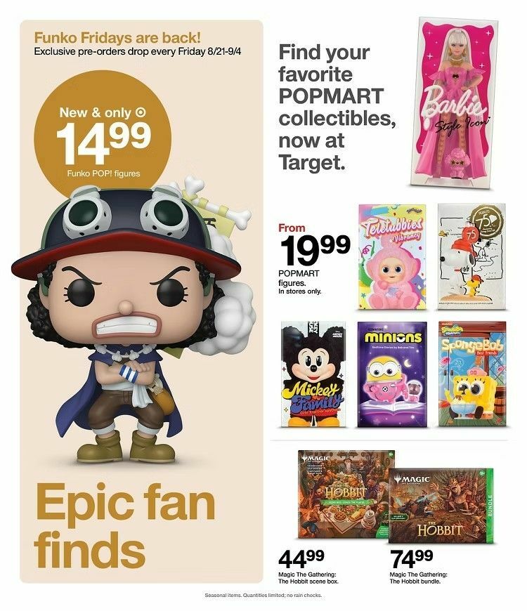 Target Weekly Ad from August 16