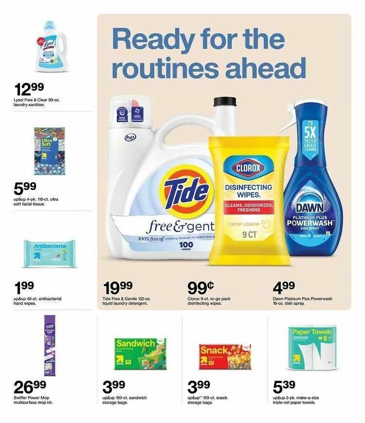 Target Weekly Ad from August 16