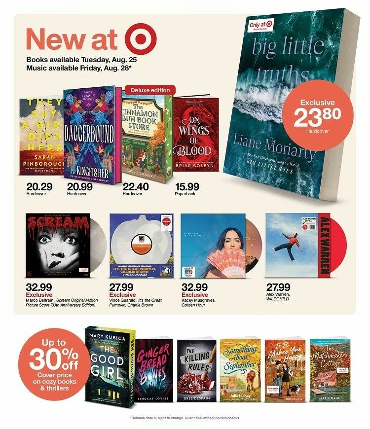 Target Weekly Ad from August 23