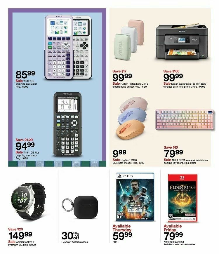 Target Weekly Ad from August 23
