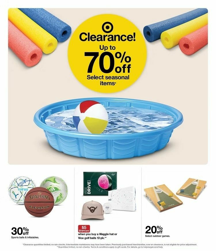 Target Weekly Ad from August 30