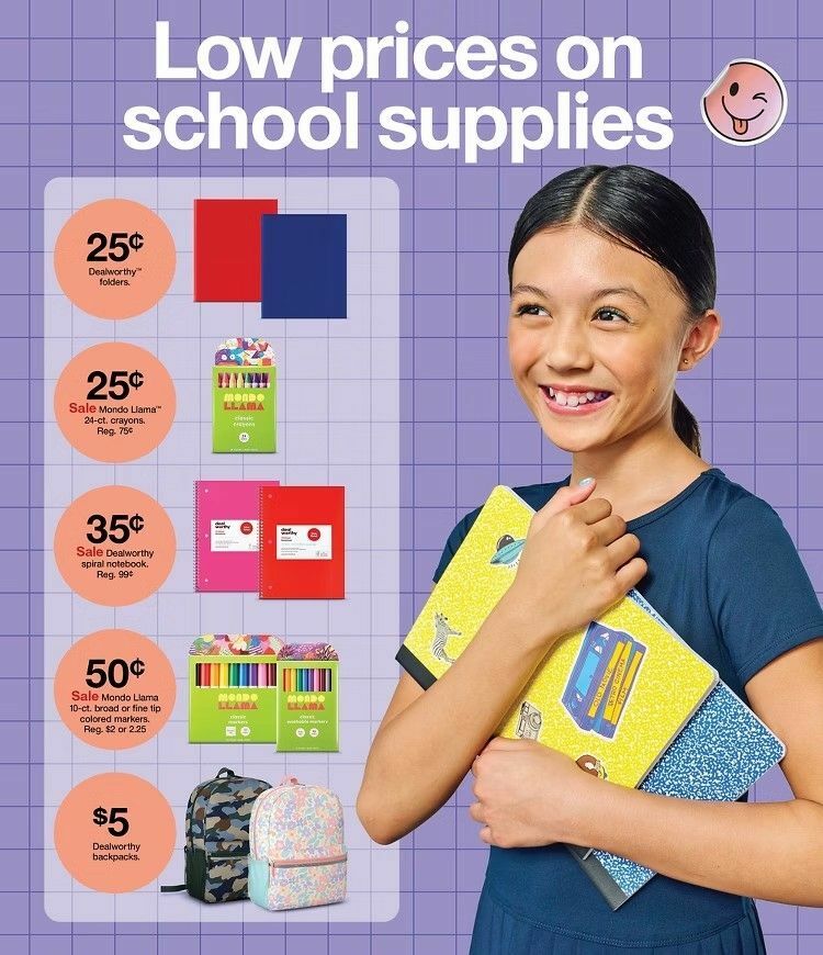Target Weekly Ad from August 30