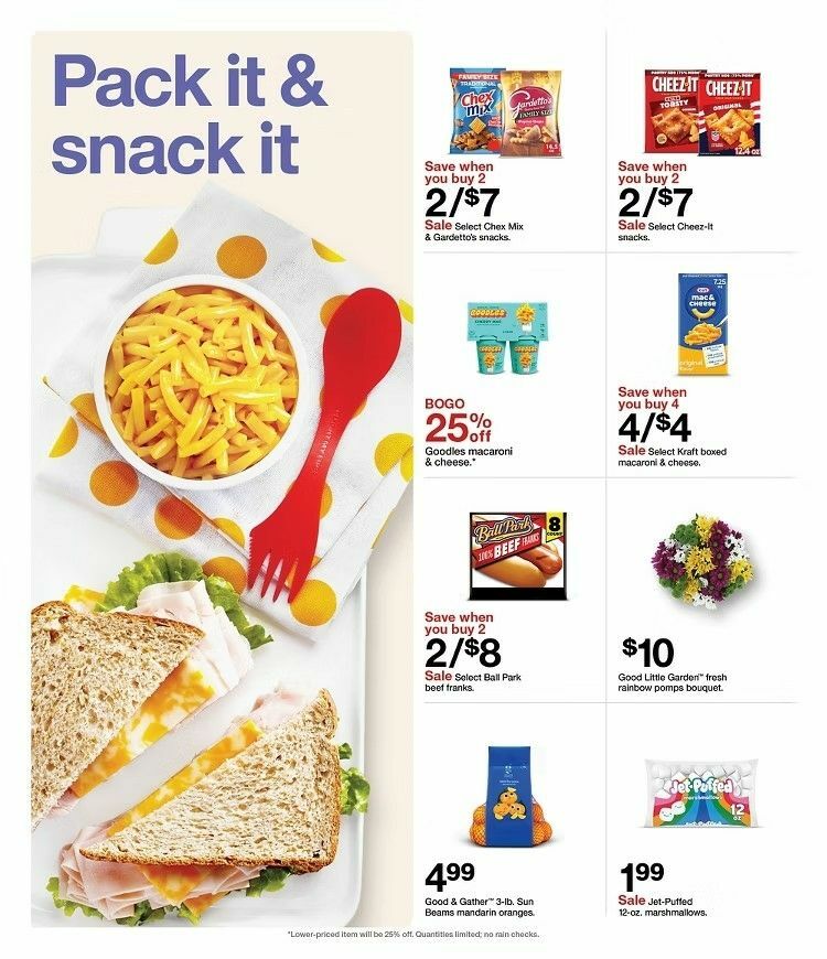 Target Weekly Ad from August 30