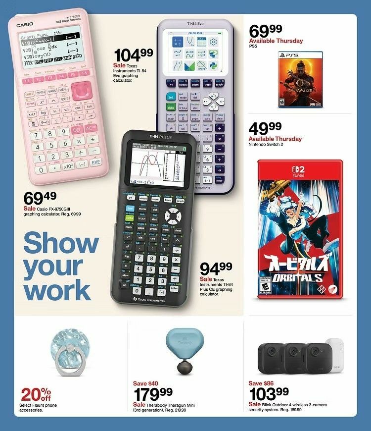 Target Weekly Ad from August 30