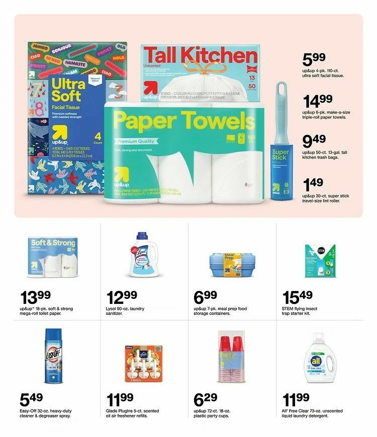 Target Weekly Ad from August 30