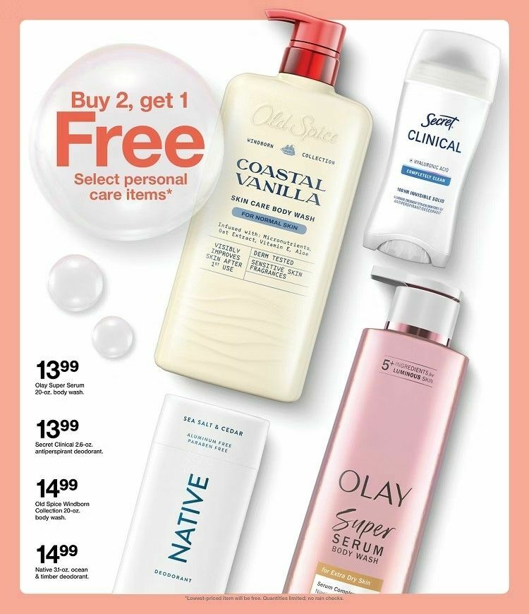 Target Weekly Ad from August 30