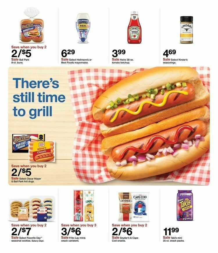 Target Weekly Ad from August 30
