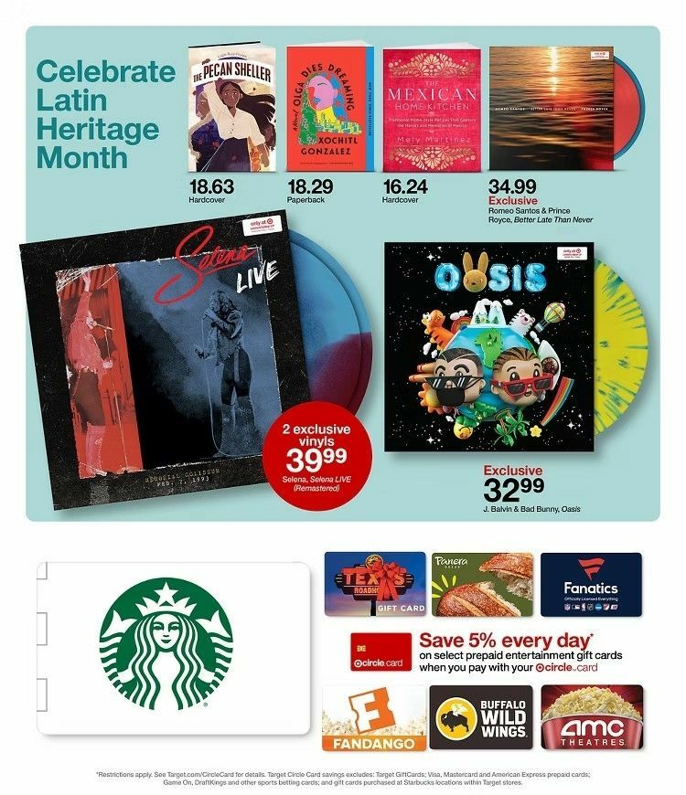 Target Weekly Ad from September 6