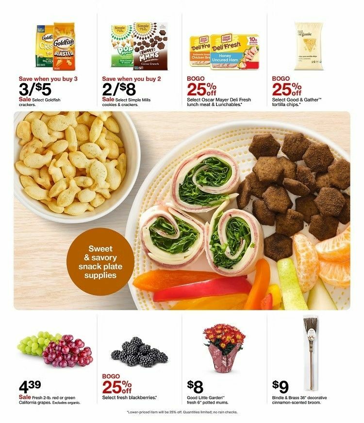 Target Weekly Ad from September 6