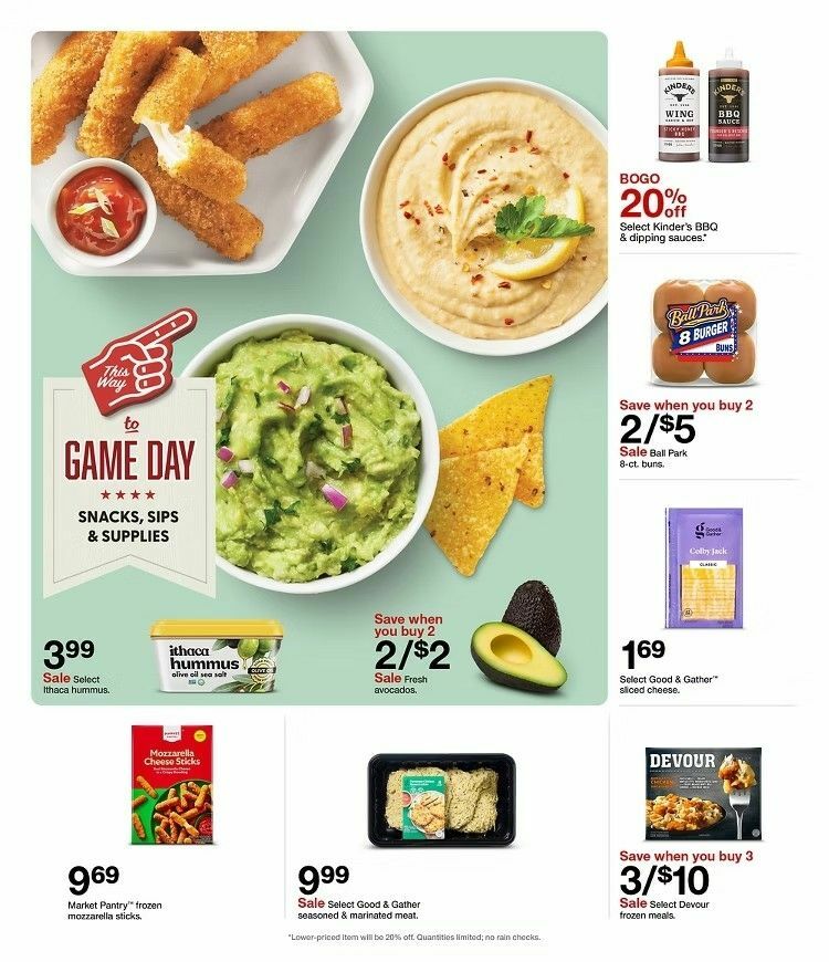 Target Weekly Ad from September 6