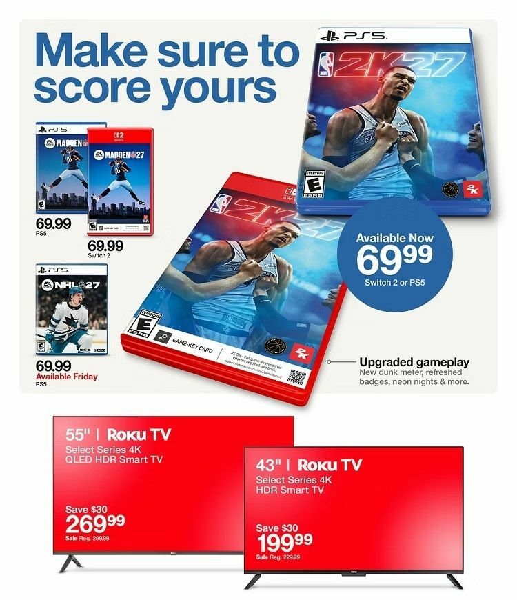 Target Weekly Ad from September 6