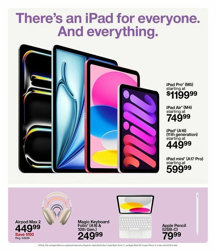 Target Weekly Ad from September 6
