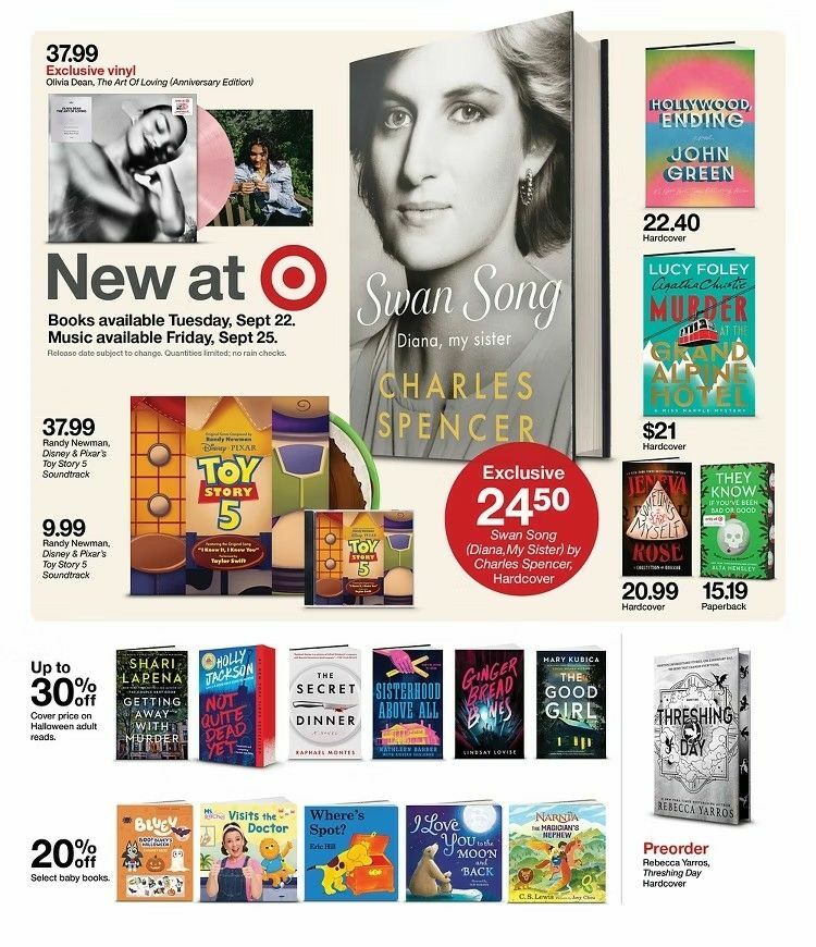 Target Weekly Ad from September 20
