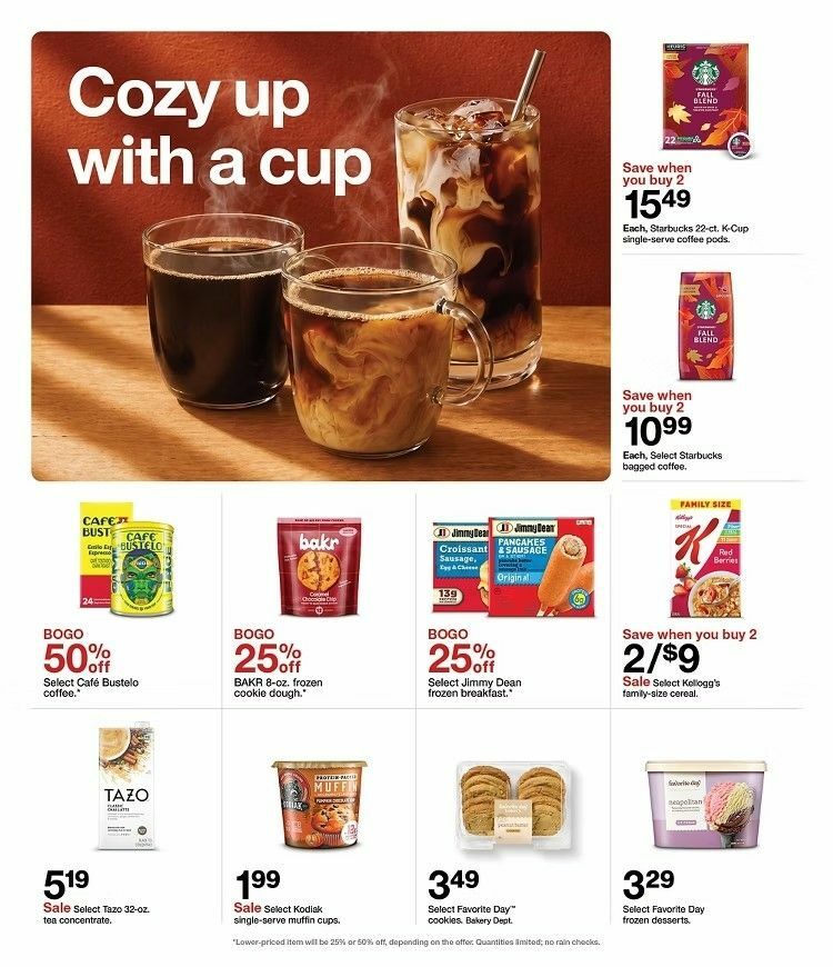 Target Weekly Ad from September 20
