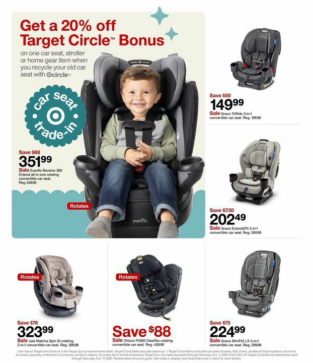 Target Weekly Ad from September 20