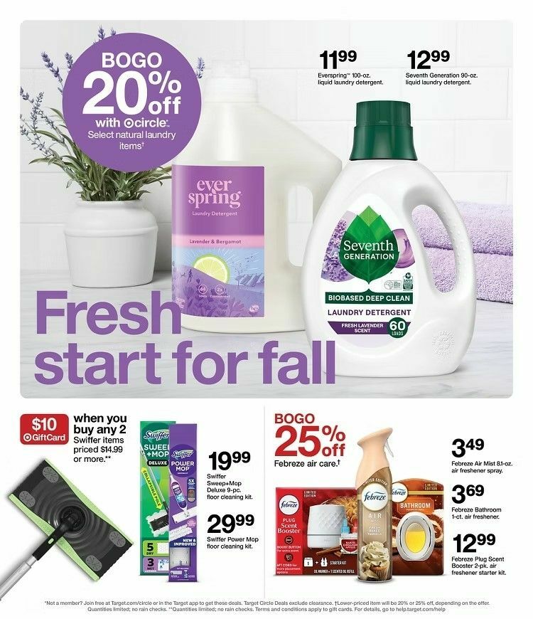 Target Weekly Ad from September 27
