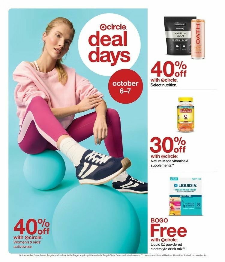 Target Weekly Ad from October 4