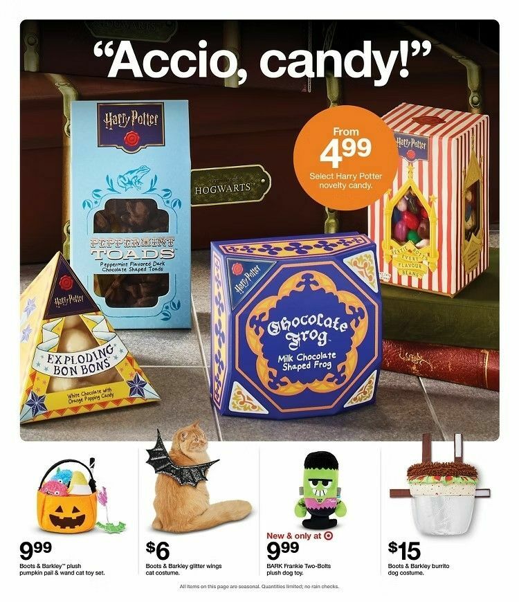 Target Weekly Ad from October 4