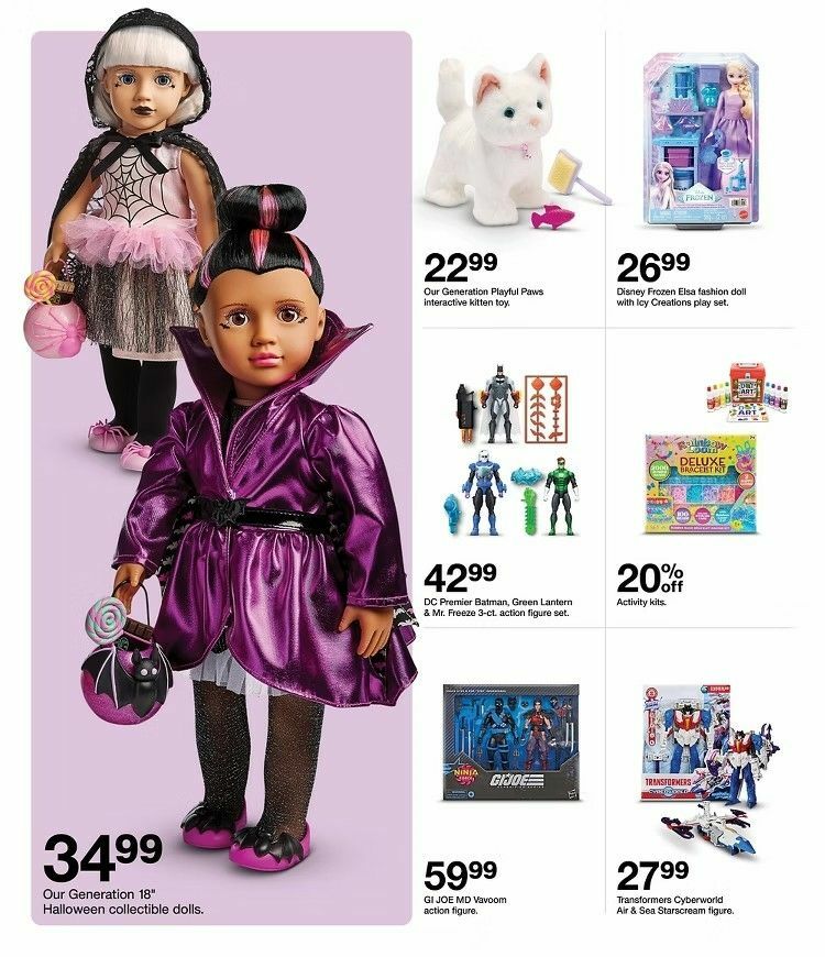 Target Weekly Ad from October 4