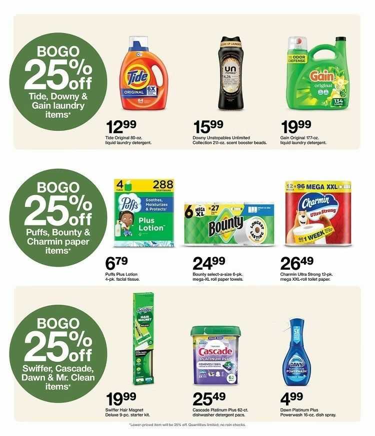 Target Weekly Ad from October 4
