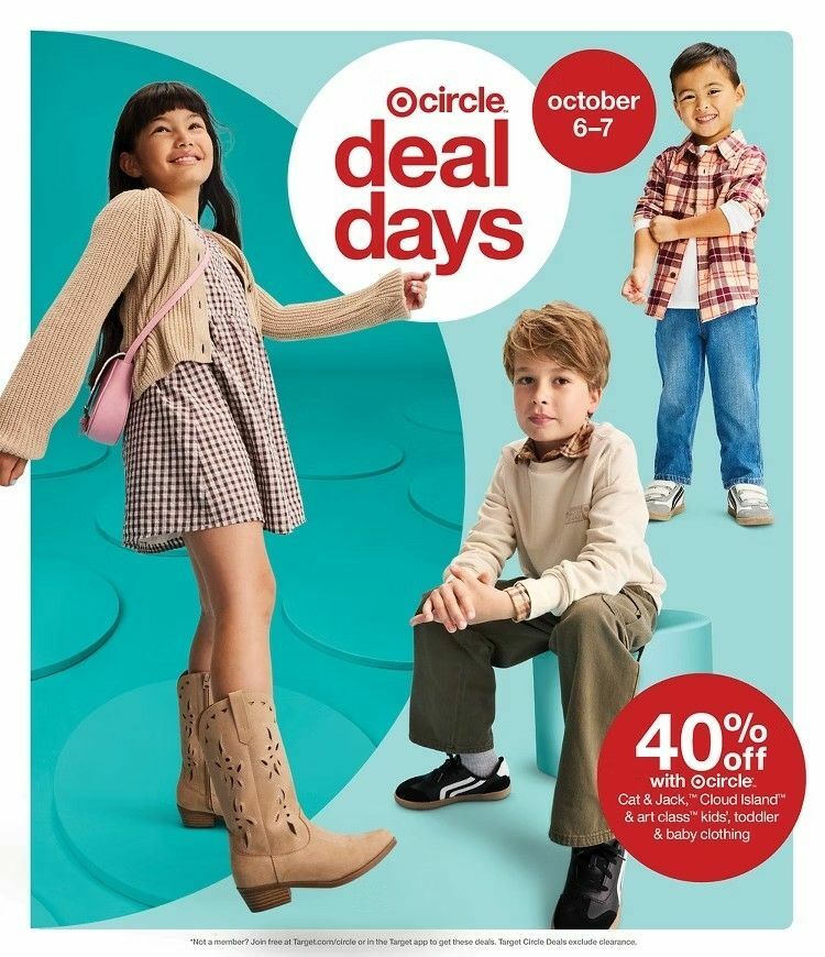 Target Weekly Ad from October 4