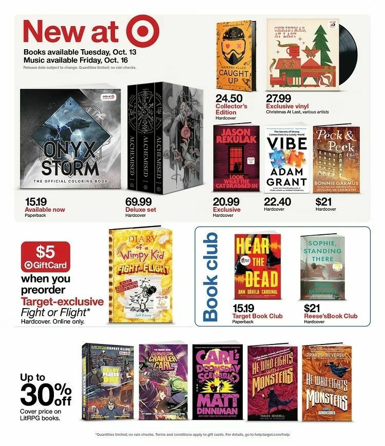Target Weekly Ad from October 11