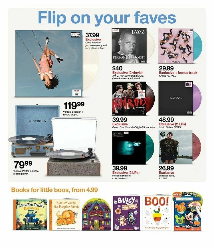 Target Weekly Ad from October 11