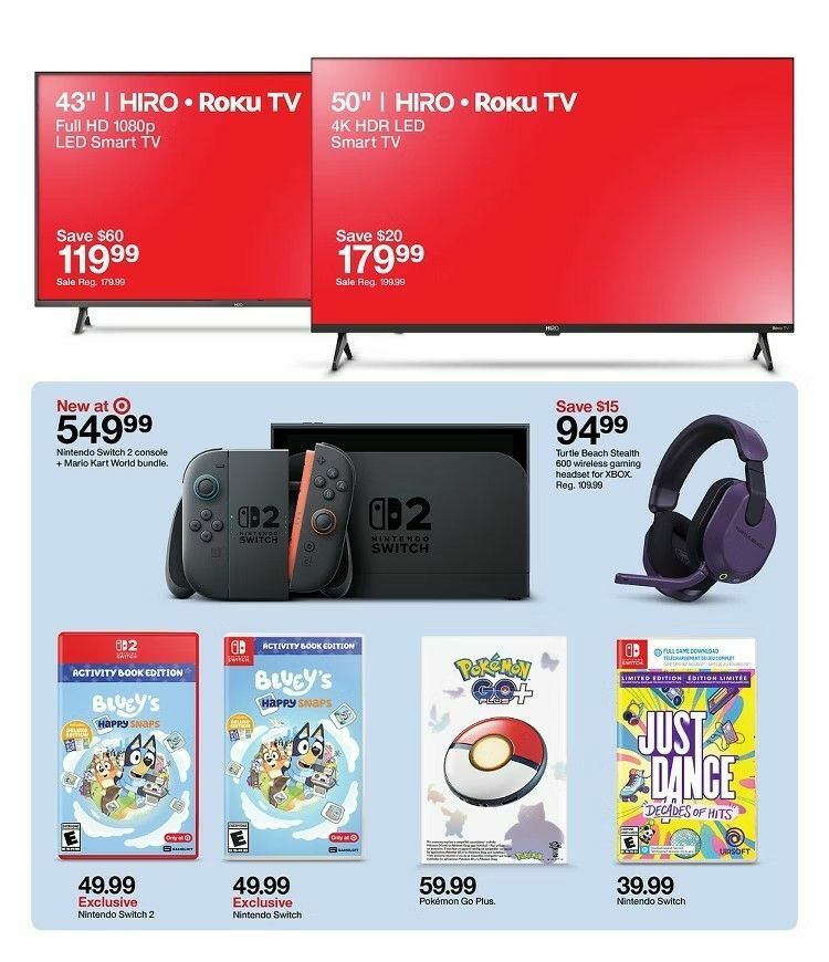 Target Weekly Ad from October 11