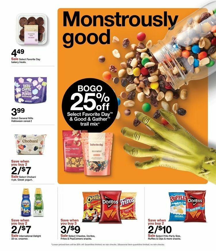 Target Weekly Ad from October 11