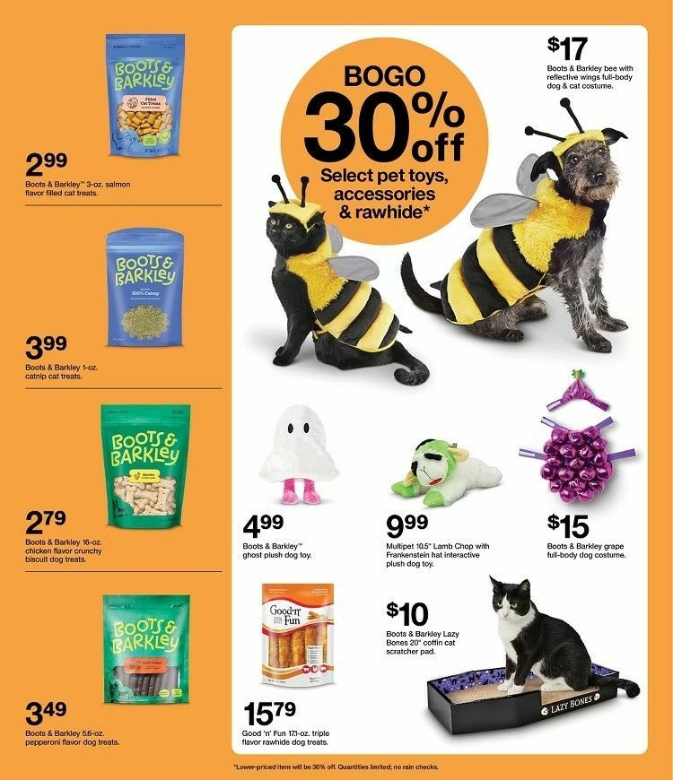 Target Weekly Ad from October 11