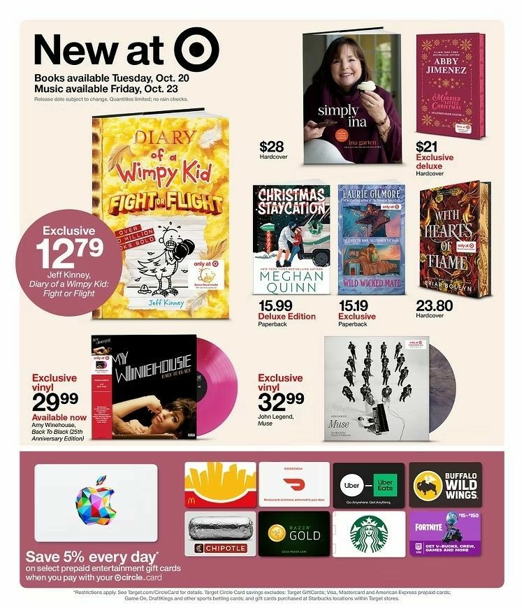 Target Weekly Ad from October 18