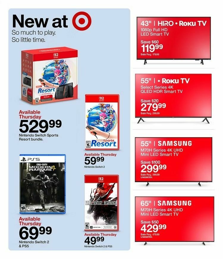 Target Weekly Ad from October 18