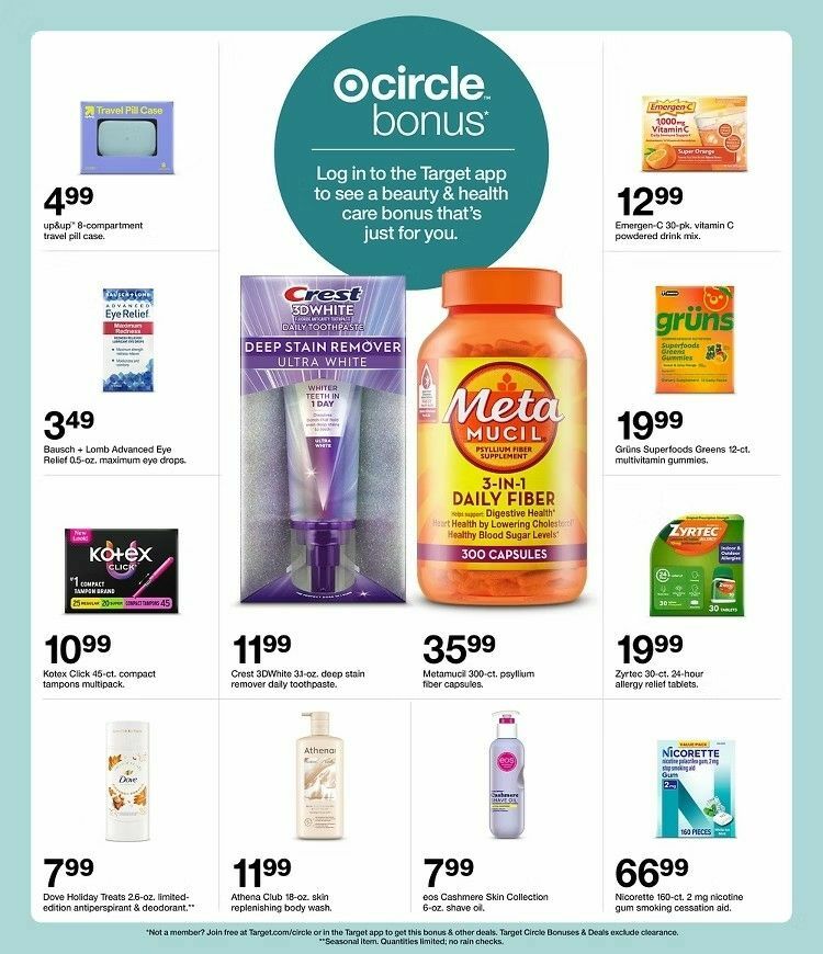 Target Weekly Ad from October 18