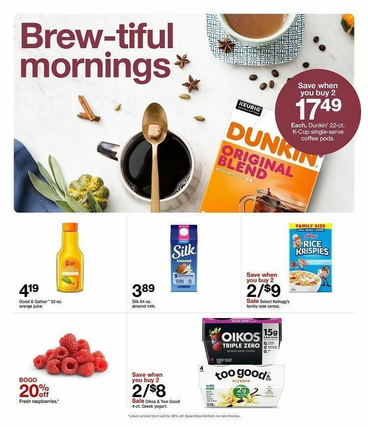 Target Weekly Ad from October 18