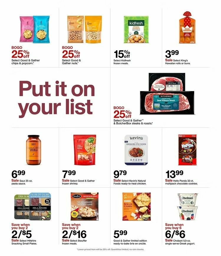 Target Weekly Ad from October 18
