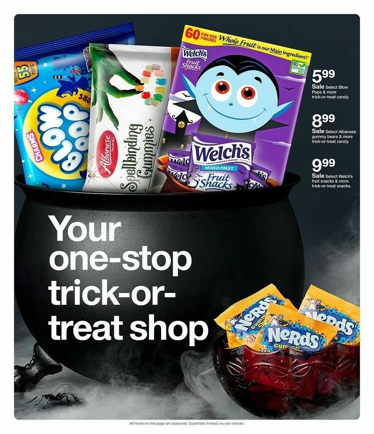 Target Weekly Ad from October 18