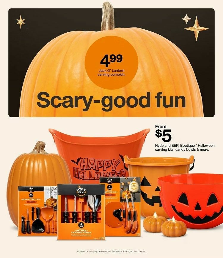 Target Weekly Ad from October 18