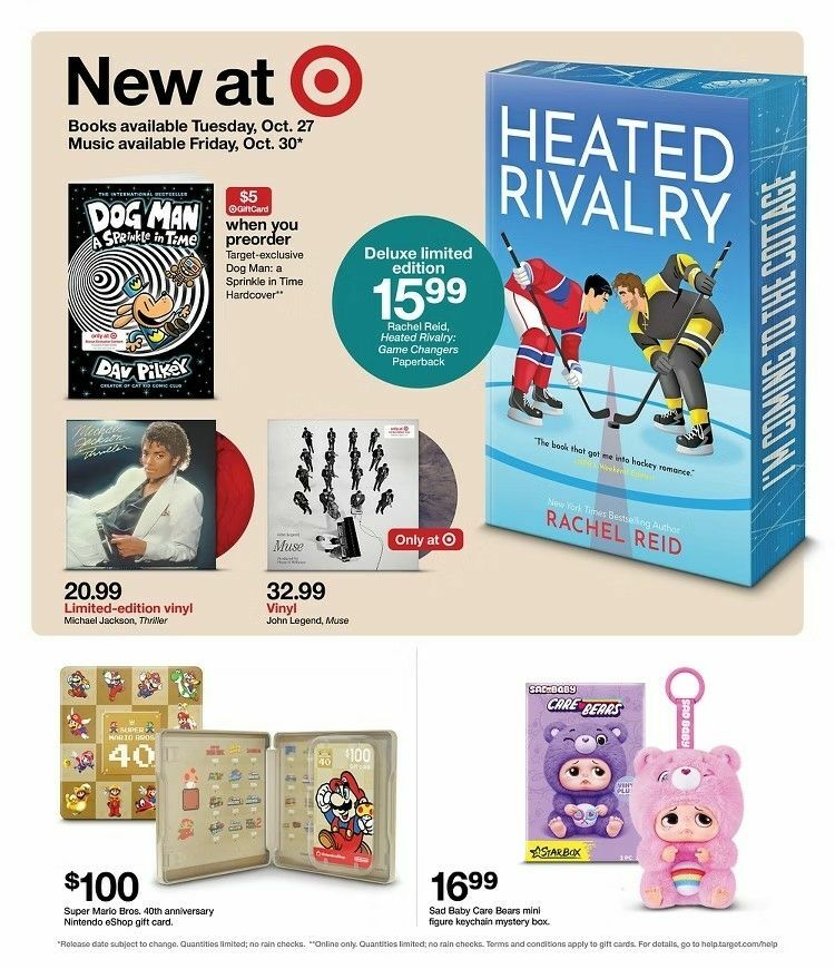 Target Weekly Ad from October 25