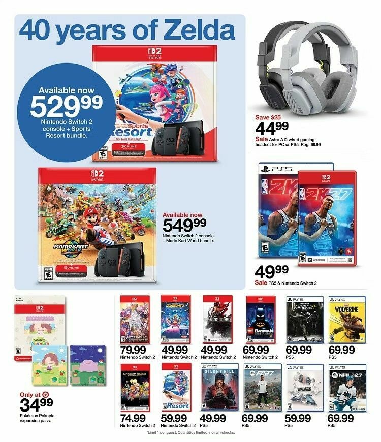 Target Weekly Ad from October 25