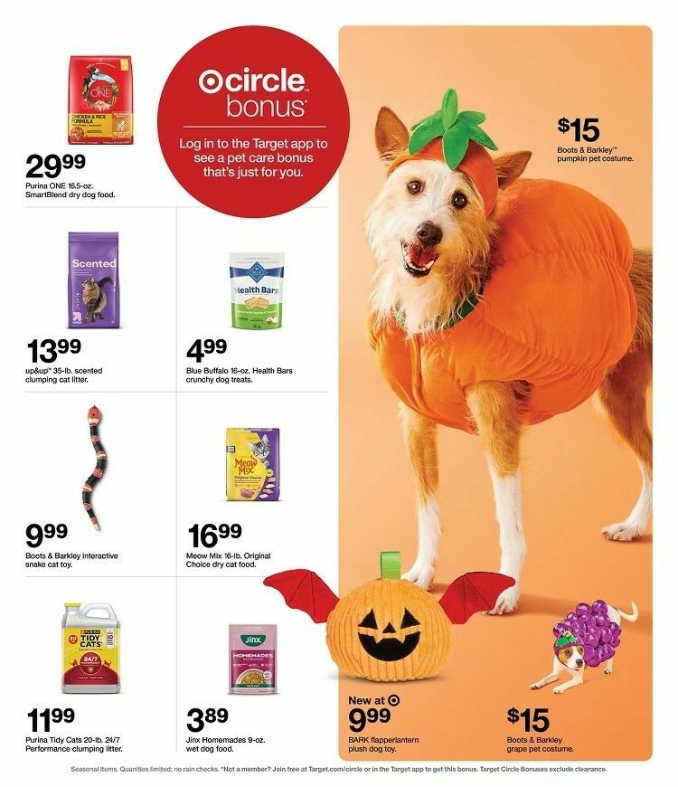 Target Weekly Ad from October 25