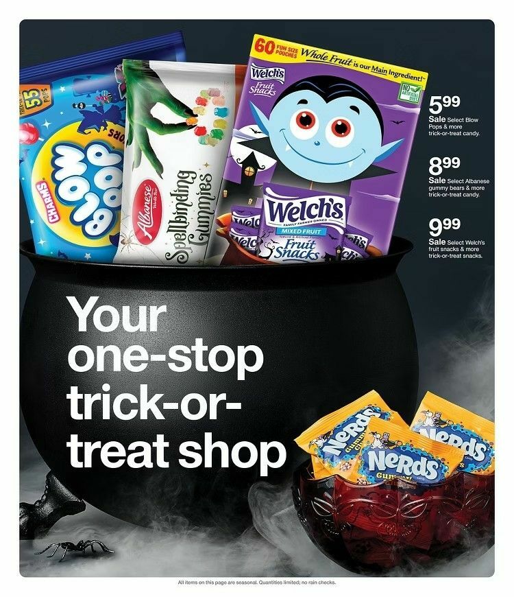 Target Weekly Ad from October 25