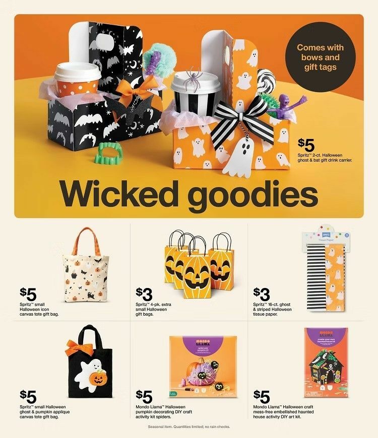 Target Weekly Ad from October 25